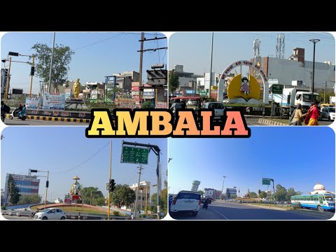 AMBALA CITY अंबाला शहर Ambala Haryana |  Ambala Ki Video | Travel with 79