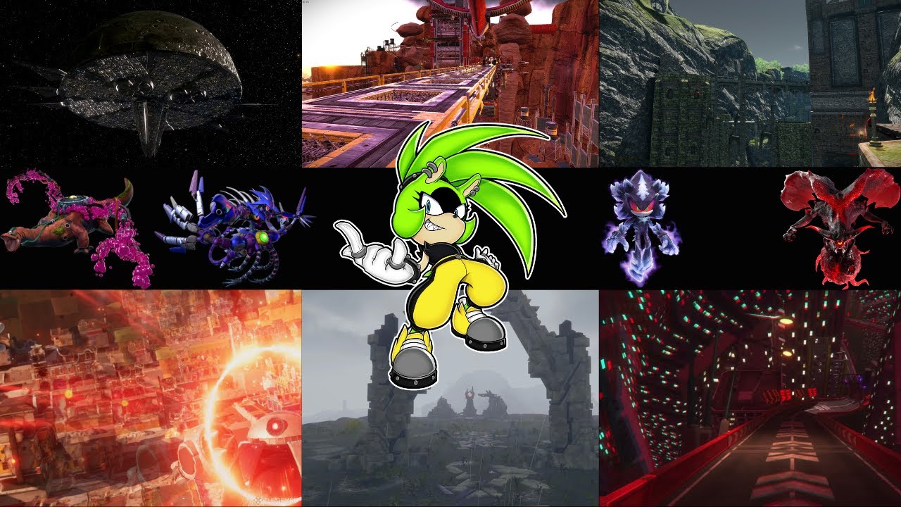 Sonic X Shadow Generations: All Levels And Bosses As Surge. (S-Rank)