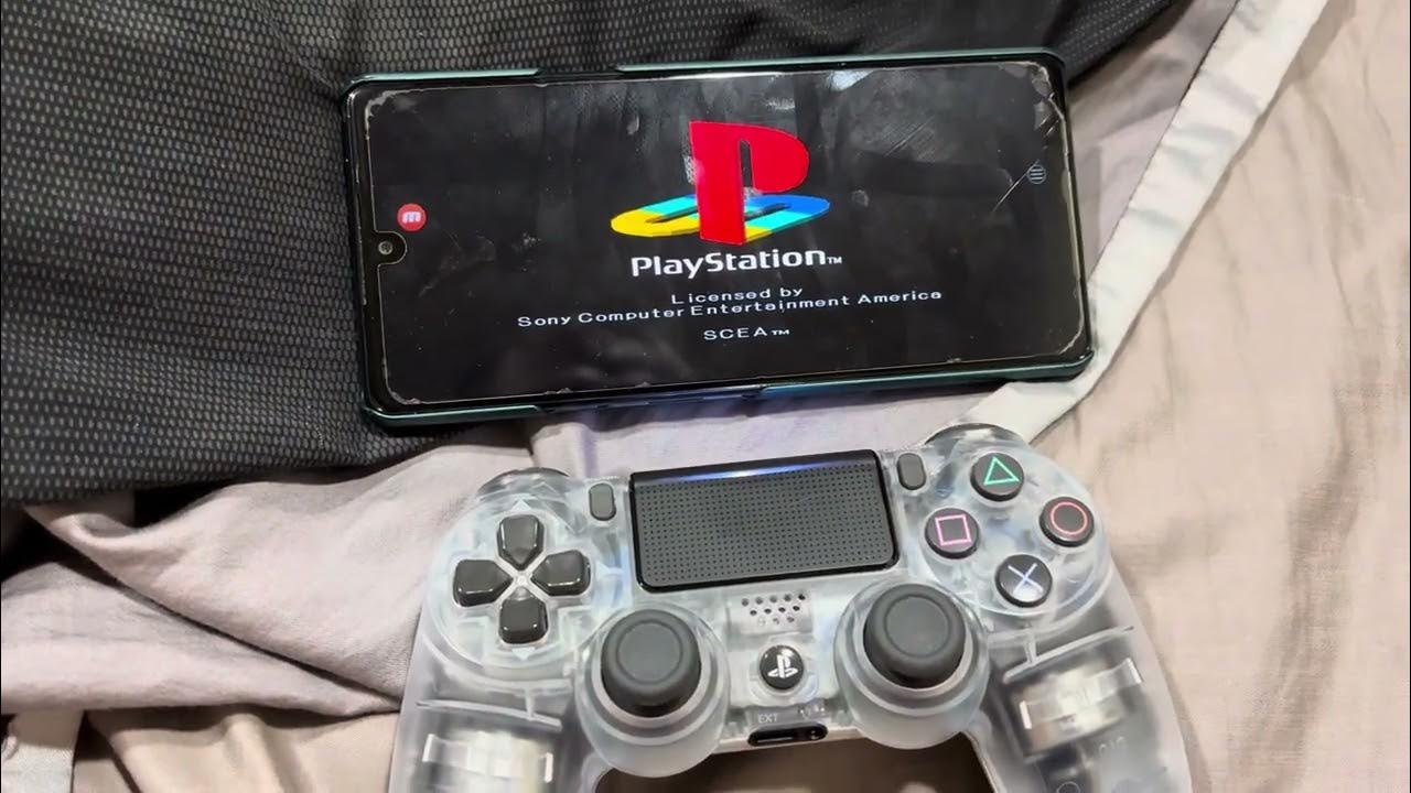 My PS4 controller on my android to show EvilCronos13 YouTube