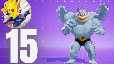 Pokemon Unite Mobile - Gameplay Walkthrough Part 15 - Machamp Rank Match (Android, iOS)
