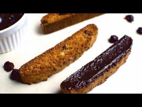 Almond Flour and Cranberry Biscotti | Gluten Free Recipe