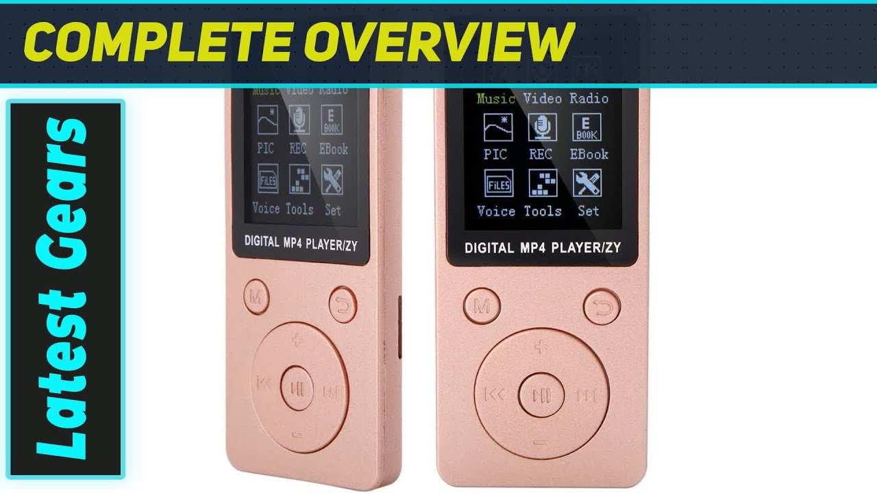 The Best Portable MP3 MP4 Player: Rose Gold Edition for Music, Video ...