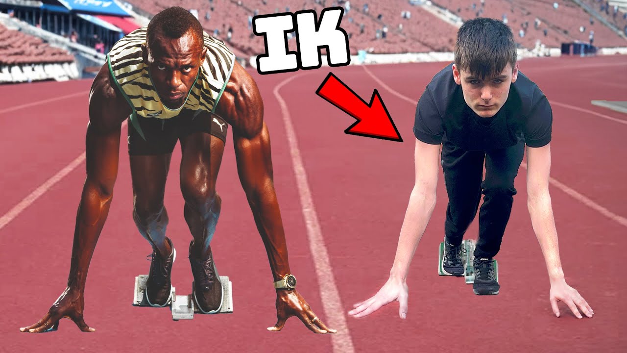 Ik Trainde 50 Uur Lang Als Usain Bolt