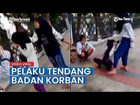 VIDEO Perundungan Viral, Polisi Buru 5 Cewek yang Bully Seorang Remaja Putri