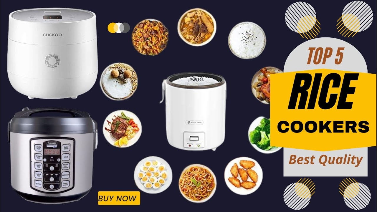 Top 5 Best Rice Cookers of 2023/Best Electric Rice Cooker YouTube