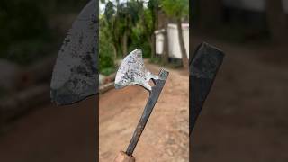 "Damaged motorcycle gearboxes are being repurposed to manufacture Chinese axes."