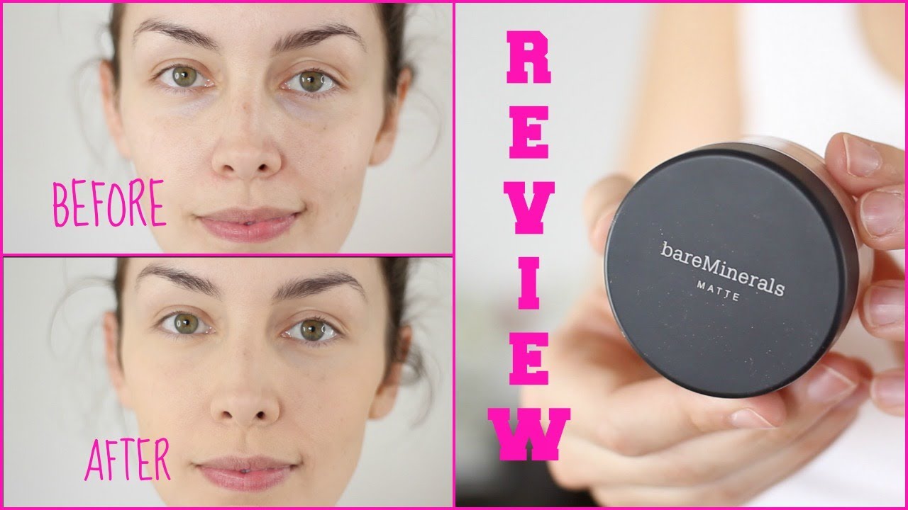 Kolibrie persoon rem Mineral Makeup Review: Pros, Cons, Demo using BareMinerals | AmandaMuse -  YouTube