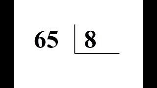 Aprenda a fazer contas de divisão.