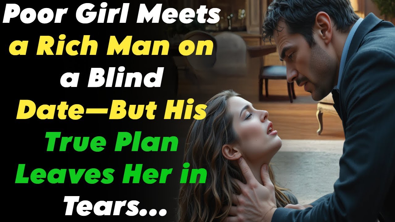 Poor Girl Meets a Rich Man on a Blind Date—But His True Plan Leaves Her in Tears||Emotional story