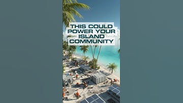 🌞 The Future of Island Power | KOOP Microgrid Concept Flyover 🌴⚡