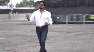 Lauryn Hill Soundcheck While Rohan Marley Dances [Raw]