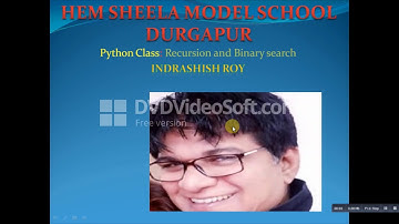 Binary Search Recursively in PYTHON