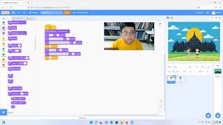 How to create A Story (Visit Borobudur) in Scratch screenshot 3