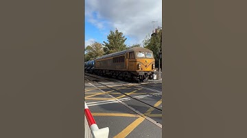 69001 ‘Mayflower’ and 690014 ‘EMD Longport’ RHTT at Canterbury West #Trains #Class69 #69014 #RHTT