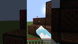 Giornos theme on note blocks by hand #minecraft