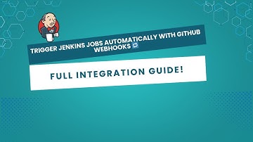 Trigger Jenkins Jobs Automatically with GitHub Webhooks 🔁 | Full Integration Guide!