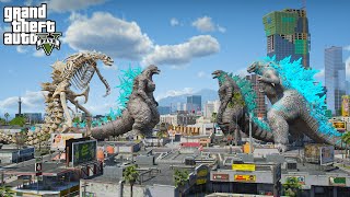 Godzilla Skeleton, Godzilla Minus One vs Godzilla, Legendary Godzilla - The New Empire ( GTA V Mod )