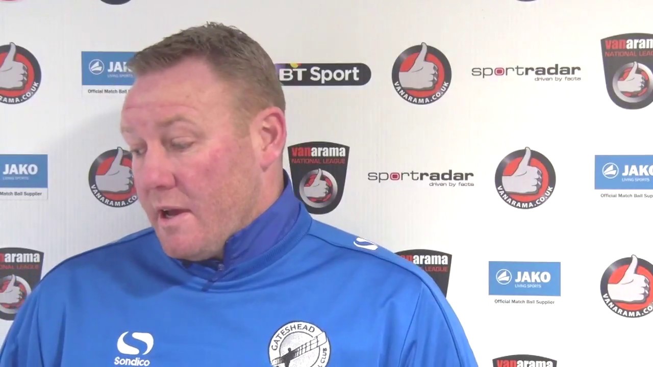 PRESS CONFERENCE | Watson on Maidstone gateshead fc