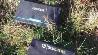 Goal Zero Nomad 7 vs Anker Powerport Solar