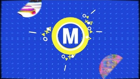 Glitch And Shapes Logo After Effects Templates