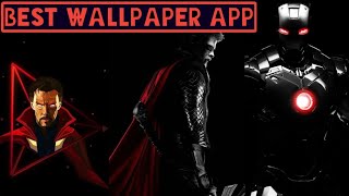 BEST 4K BLACK WALLPAPER APP FOR FREE ON ANDROID MARVEL ANIME ETC....|Tech Guy screenshot 1