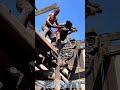 Rising from the Ashes: How Workers Rebuild a Historic Wooden House