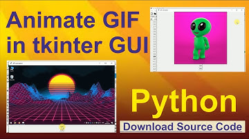 How to animate GIF in tkinter gui ?