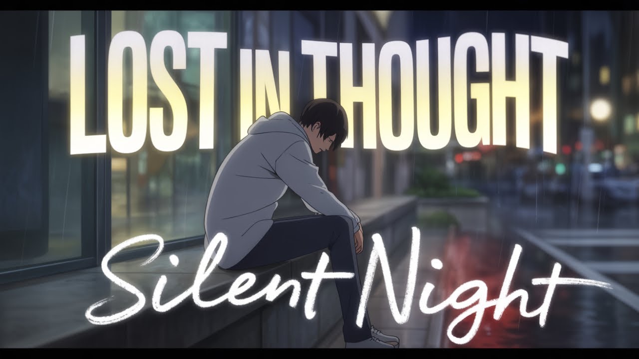 24/7 Empty Rainy Road at Night ☔ Midnight Rain Lofi | Study, Sleep & Chill