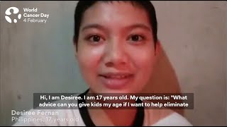 Children Ask Leaders: What advice can you give about cervical cancer elimination? | World Cancer Day