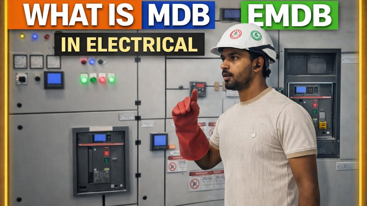 What Is MDB and EMDB? | Electrical Distribution Boards Explained in Hindi @longlifeelectrical