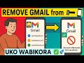 🔥 UKO WAVANA GMAIL muri Android Phone Yawe 📱 | Remove Gmail Account Step-by-Step ✅