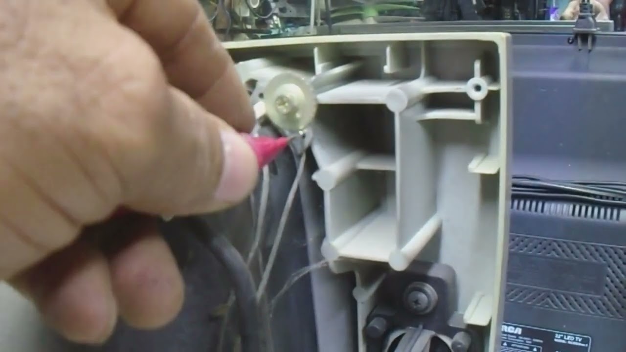 Reparando un TV LG de 21 , imagen  turbia o gris, solución