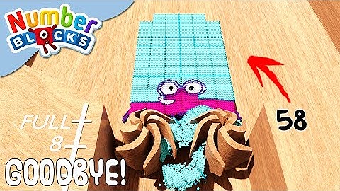 NUMBERBLOCKS | Hello and Goodbye 58! (FANMADE) | New Episode 2021