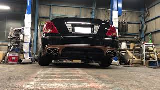 18マジェスタ ワンオフ フルデュアル ストレートマフラー KWD - YouTube
