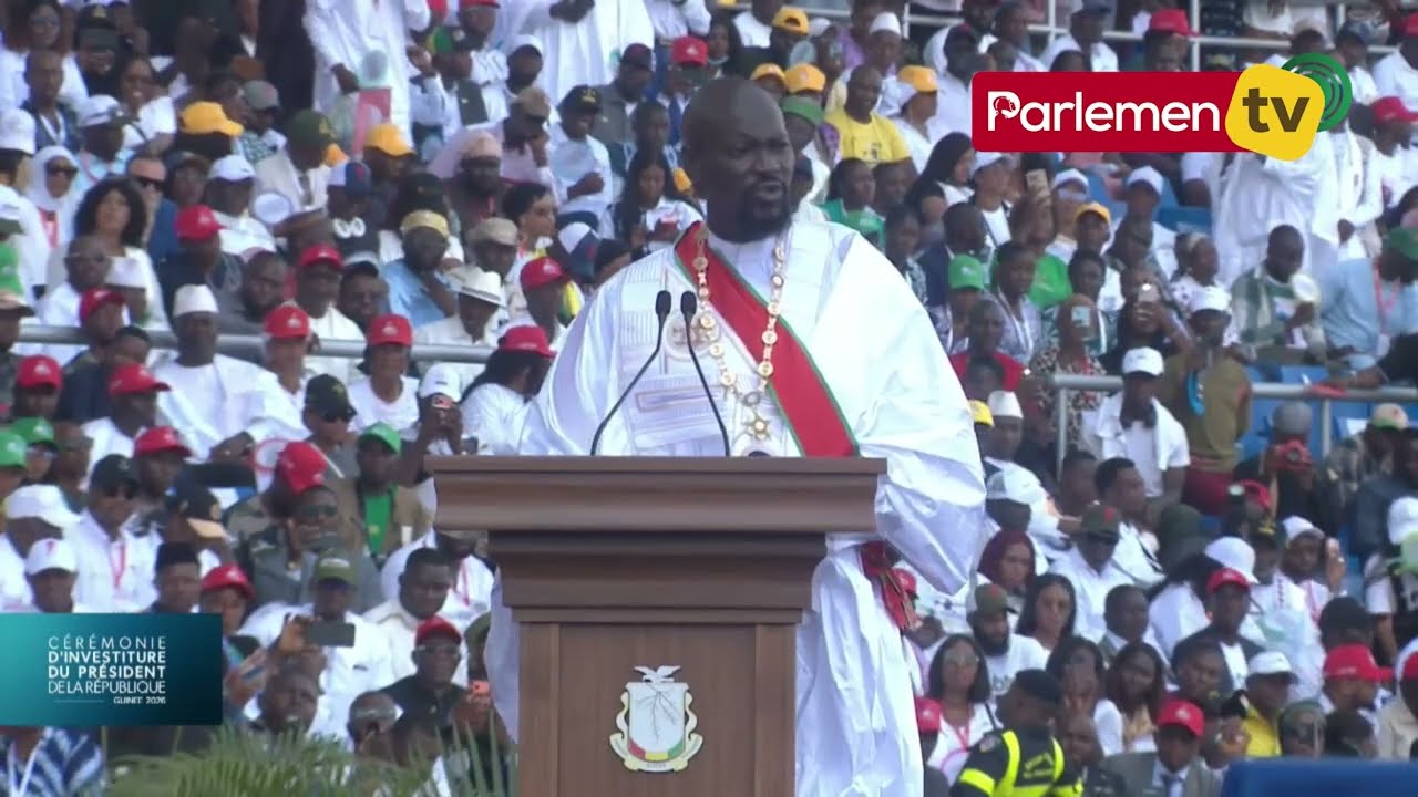Investiture présidentielle : le Président Mamadi Doumbouya s’adresse au peuple guinéen