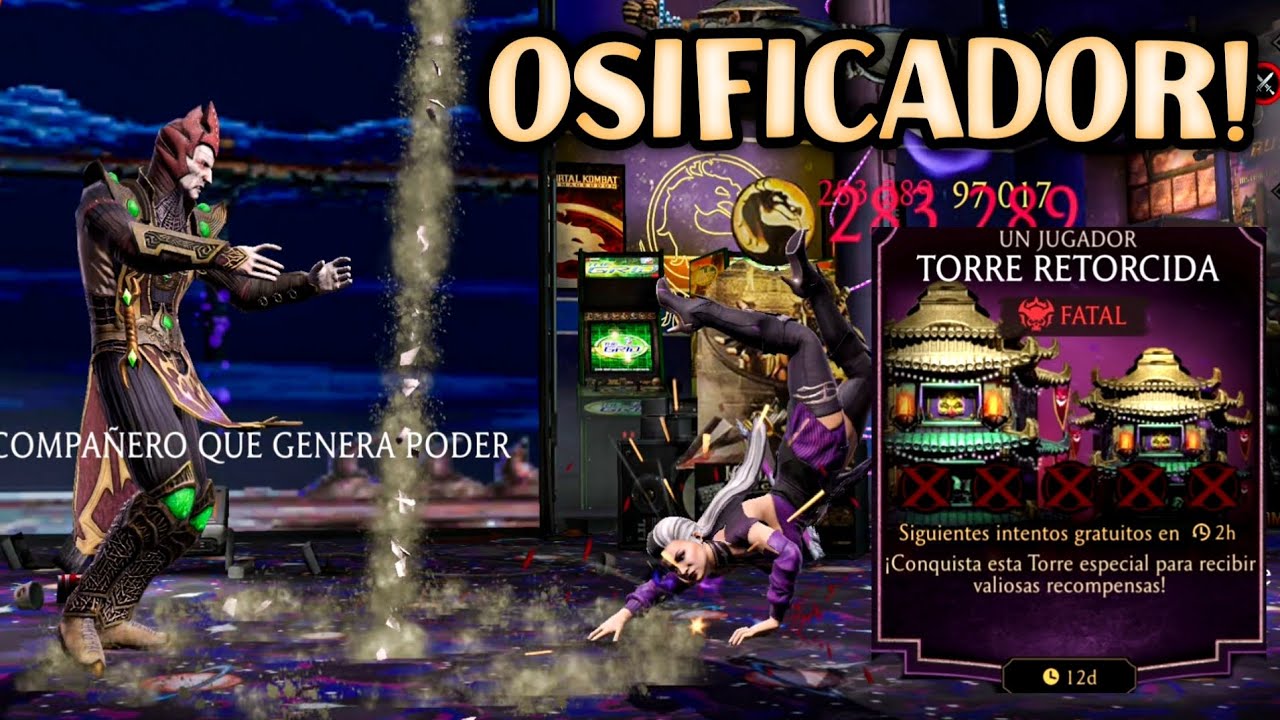 SHINNOK DANDO CÁTEDRA!✍️ XD Batalla 200 De La TORRE RETORCIDA FATAL + RECOMPENSA. MK Mobile