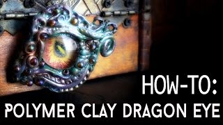 Tutorial - Polymer Clay Dragon Eye (Part 2)