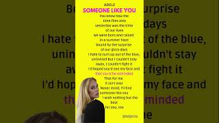 Adele Someone Like You s