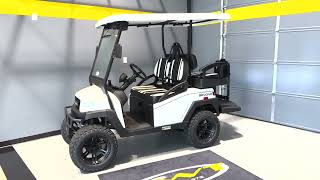 White Bintelli Beyond 4Pr 48V Electric F Cart 4 Penger 6 Lift Flip Seat Back Up Camera