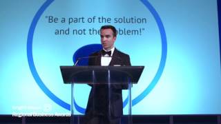 Rob Higgins Delivers Keynote at 2016 Bright House Network's Regional Business Awards