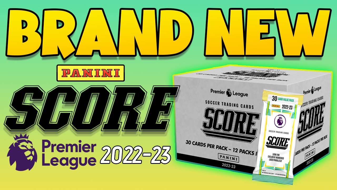 Unboxing *BRAND NEW* Panini Score 22/23 Football Cards Hitting LowNumbered Gems In A Fat Pack