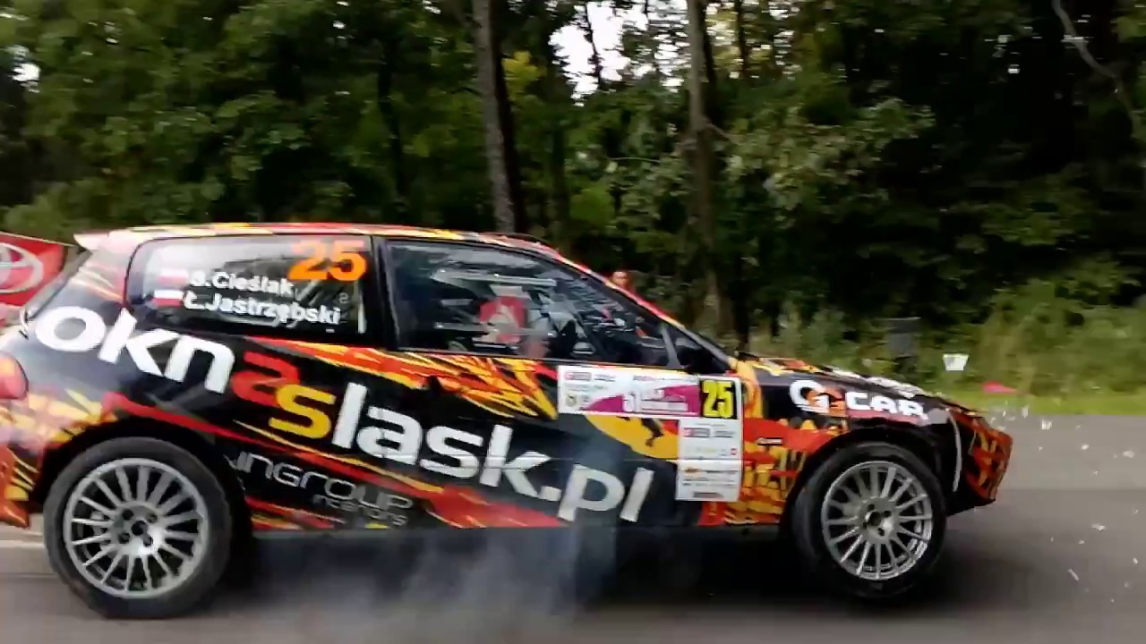 51 Rajd Dolnośląski 2017 Duszniki Arena 1 Cieślak/Jastrzębski hopa