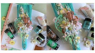 Mixed media paintbrush tutorial