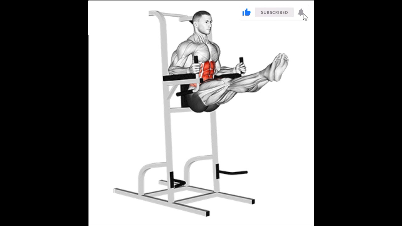 Captain’s chair straight leg raise