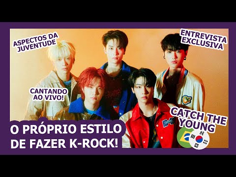 Grupo coreano ROOKIE canta ao vivo para os FÃS BRASILEIROS feat. CATCH THE YOUNG