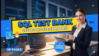 A Guide to SQL 9th Edition Test Bank 2026 💻🔥 All Chapters Complete Exam Prep (101 Pages)