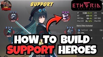 How to Build Support Animus Characters | Beginner Guide | Etheria: Restart