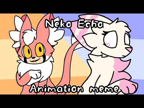 Neko Echo Meme//Flash warning//Flipaclip