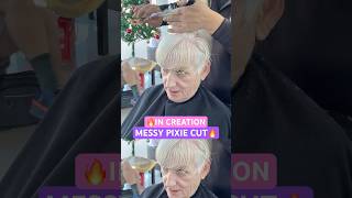 IN CREATION MESSY PIXIE CUT: Complete Tutorial Click Created From! 🔥🔥🔥