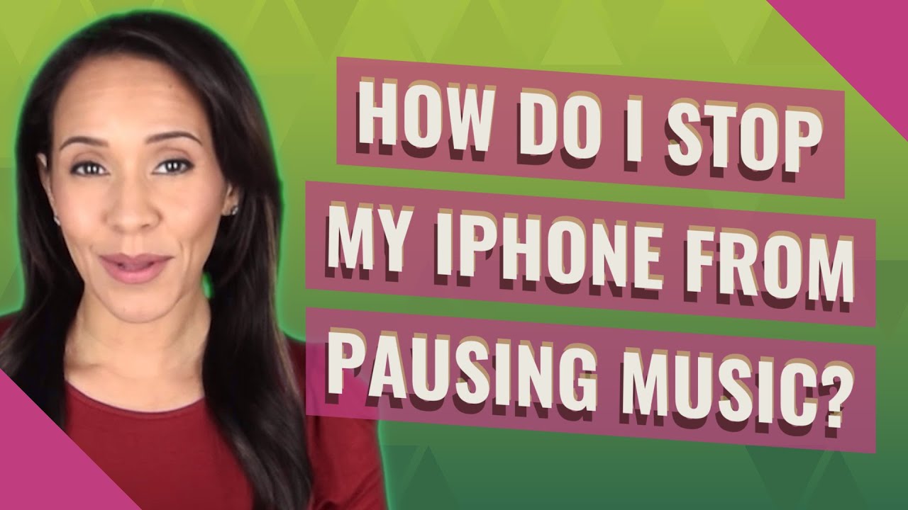 How To Stop Apps From Pausing Music Iphone